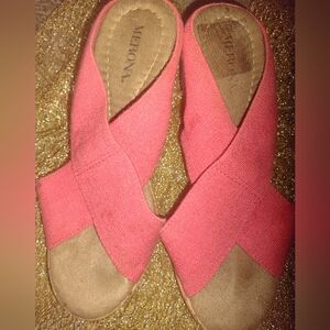 Merona Women's Coral Cross-Strap Sandals